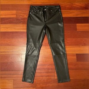 7 For All Mankind Faux Leather Pants